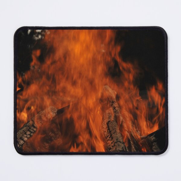 Item preview, Red hot flames in the bonfire. designed and sold by wineandwords.