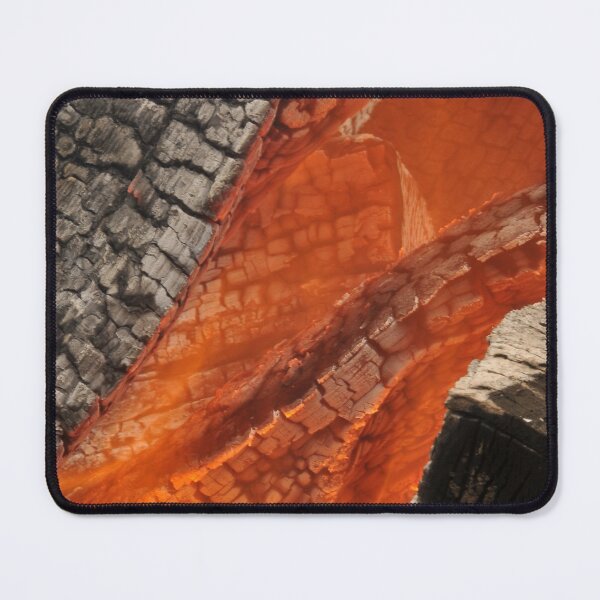 Item preview, Burning log in the campfire. designed and sold by wineandwords.