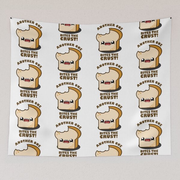 Item preview, Cute Cartoon Bread || Another One Bites the Crust || Toast designed and sold by cookingwithten.