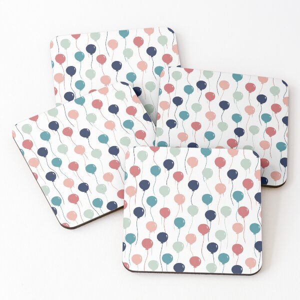 Item preview, Colorful Balloons Pattern in Pastel Color designed and sold by Kalite.