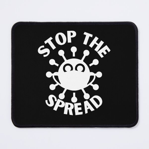 Item preview, Stop the spread virus mask designed and sold by Caregiverology.