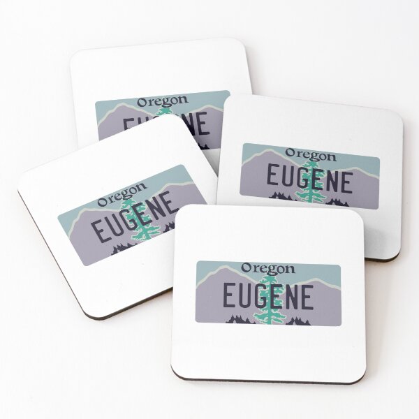 Item preview, Eugene, Oregon License Plate designed and sold by Avery Brown Design.