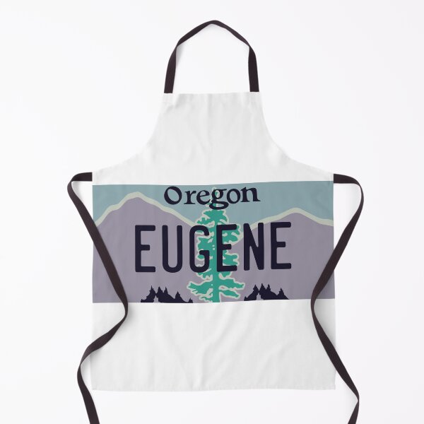 Item preview, Eugene, Oregon License Plate designed and sold by Avery Brown Design.