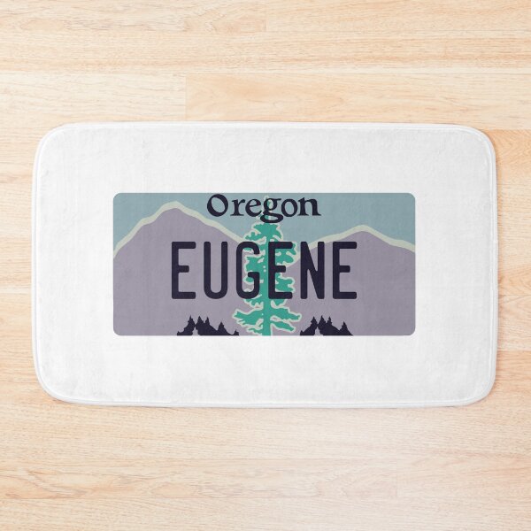 Item preview, Eugene, Oregon License Plate designed and sold by Avery Brown Design.
