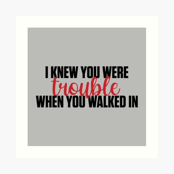 Taylor Swift - I Knew You Were Trouble. [Lyrics] (Taylor's Version) 