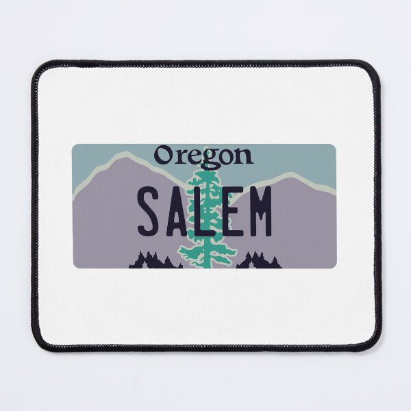 Item preview, Salem, Oregon License Plate designed and sold by Avery Brown Design.