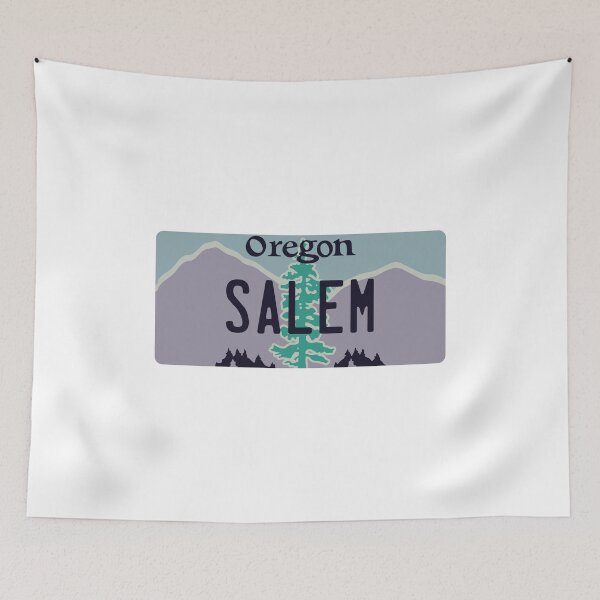 Item preview, Salem, Oregon License Plate designed and sold by Avery Brown Design.