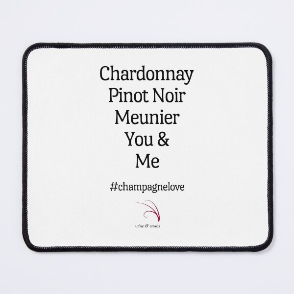 Artikelvorschau, Prickelnde Liebe Chardonnay Pinot Noir Meunier Du Ich entworfen und verkauft von wineandwords.