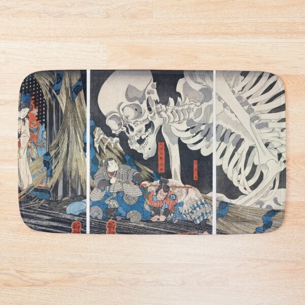 Item preview, Takiyasha the Witch and the Skeleton Spectre (c. 1844) Utagawa Kuniyoshi, Gothic Japanese Art designed and sold by CoolArtGeek.