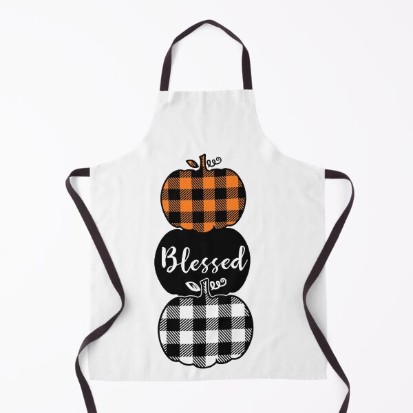 Item preview, “Blessed” Stacked Plaid Pumpkins- Fall designed and sold by Designs Of all kinds.