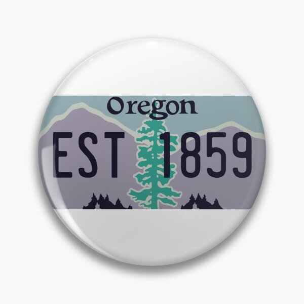 Item preview, Oregon License Plate - Est 1859 designed and sold by Avery Brown Design.