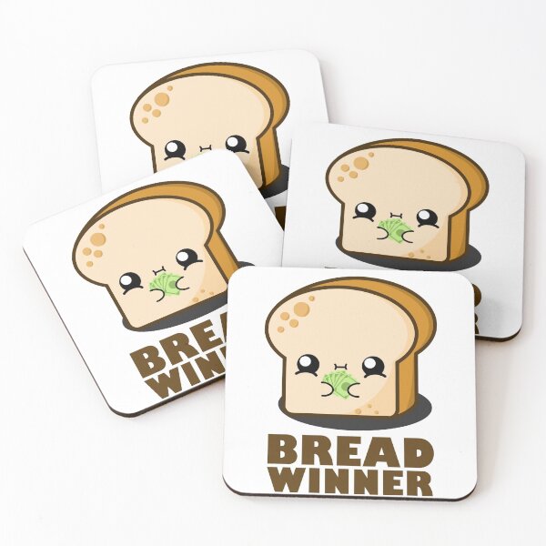 Item preview, Cute Cartoon Bread || Bread Winner || Toast designed and sold by cookingwithten.