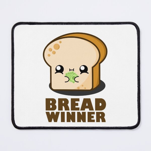 Item preview, Cute Cartoon Bread || Bread Winner || Toast designed and sold by cookingwithten.