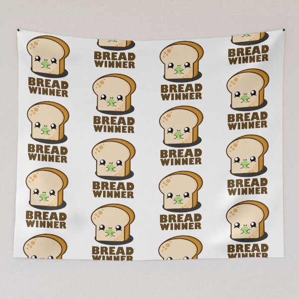 Item preview, Cute Cartoon Bread || Bread Winner || Toast designed and sold by cookingwithten.