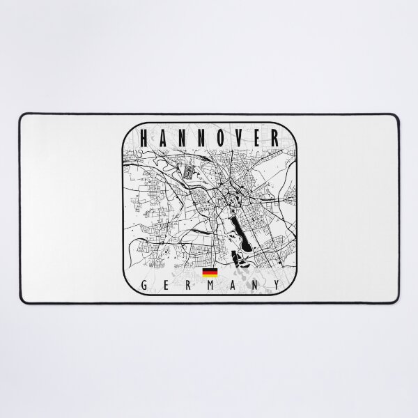 Item preview, HANNOVER MAP GERMANY designed and sold by hatimelhag.