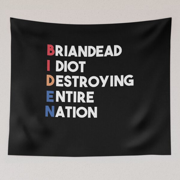 Item preview, Anti President Joe Biden Idiot Funny Democratic Republican designed and sold by Heddar Badreddine.