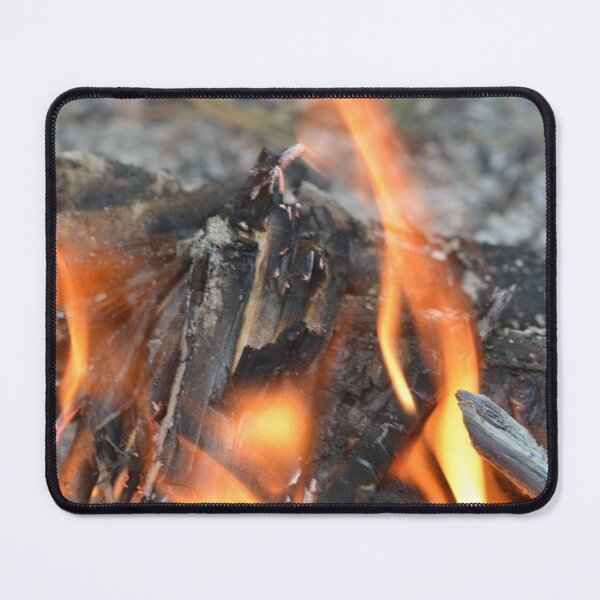 Item preview, Charred logs in the campfire designed and sold by wineandwords.
