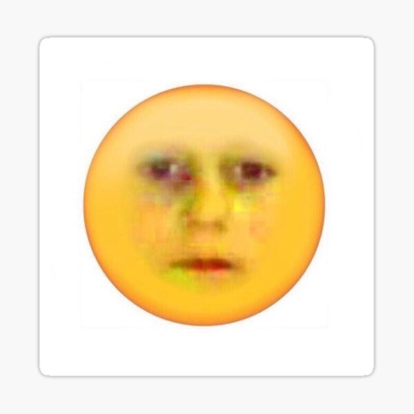 Youre Sus Emoji Sticker for Sale by AlpacaSmokes