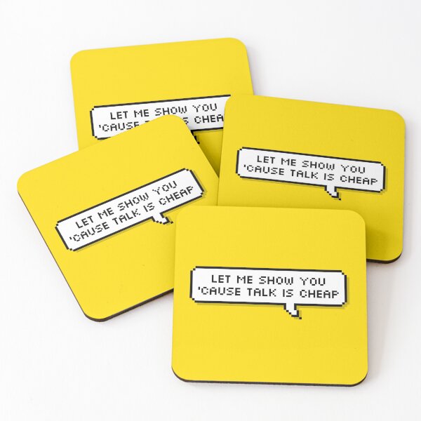 Item preview, BTS Let me show you 'cause talk is cheap Pixel Speech designed and sold by helloharu.