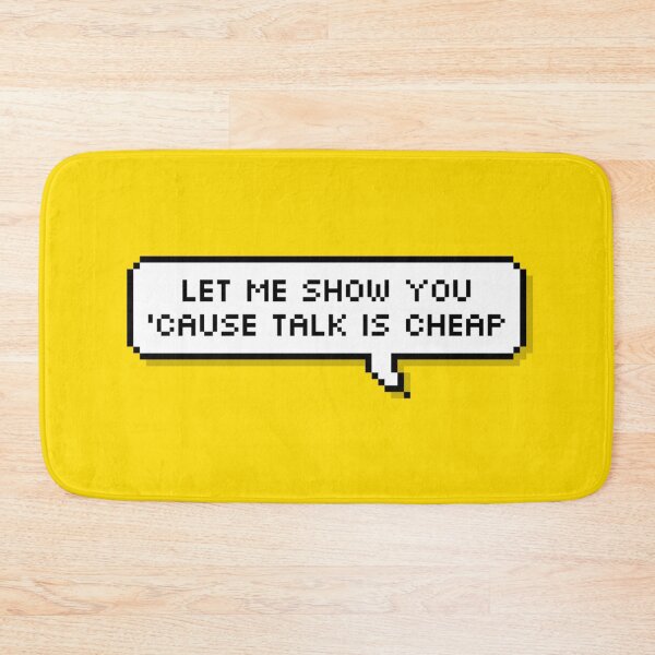 Item preview, BTS Let me show you 'cause talk is cheap Pixel Speech designed and sold by helloharu.