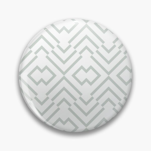Item preview, Mint Green and White Art Deco Shape Pattern Color Coordinates w/Behr 2022 Color of the Year Breezeway MQ3-21 - Colour - Hue designed and sold by ColorOfTheYears.