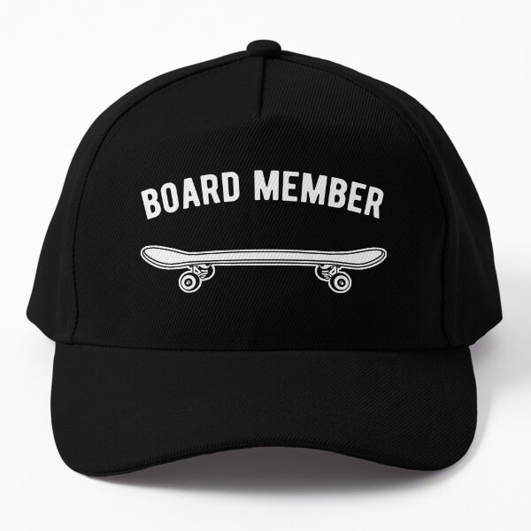 Expliciet Hoopvol karton Board Member - Skateboarder" Cap for Sale by goodtogotees | Redbubble