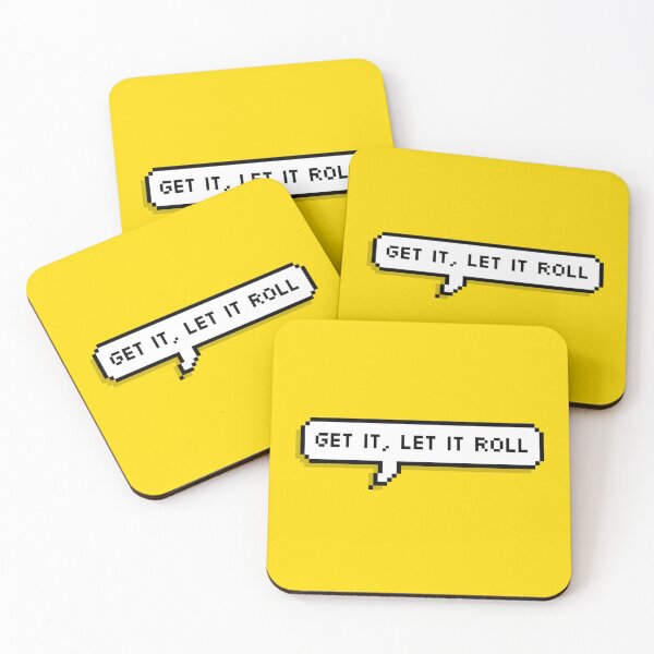 Item preview, BTS Get it, let it roll Pixel Speech designed and sold by helloharu.