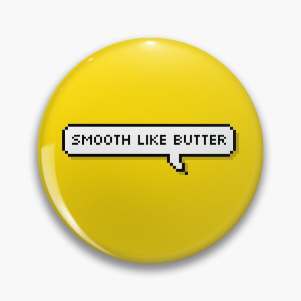Item preview, BTS Smooth like butter Pixel Speech designed and sold by helloharu.
