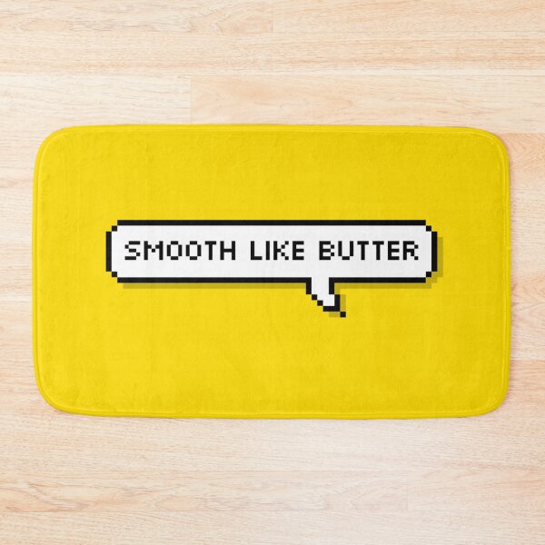 Item preview, BTS Smooth like butter Pixel Speech designed and sold by helloharu.