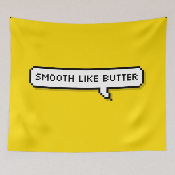 Item preview, BTS Smooth like butter Pixel Speech designed and sold by helloharu.