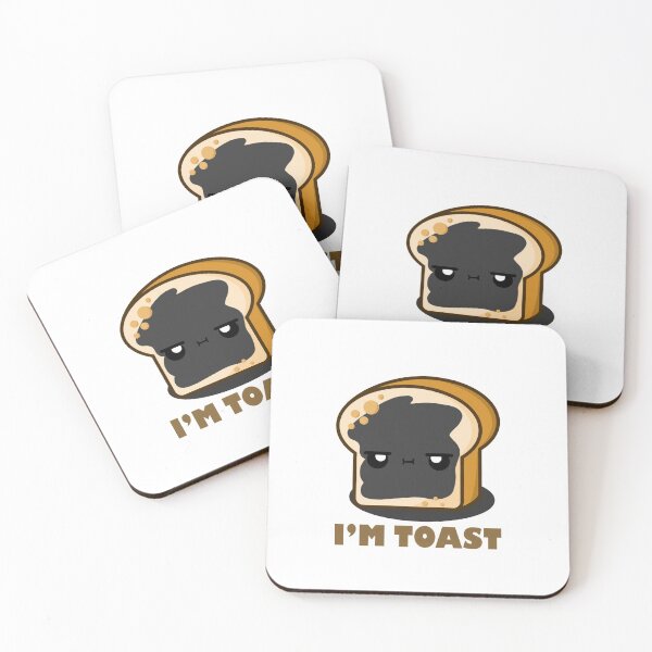 Item preview, Cute Cartoon Bread || I'm Toast || Toast designed and sold by cookingwithten.