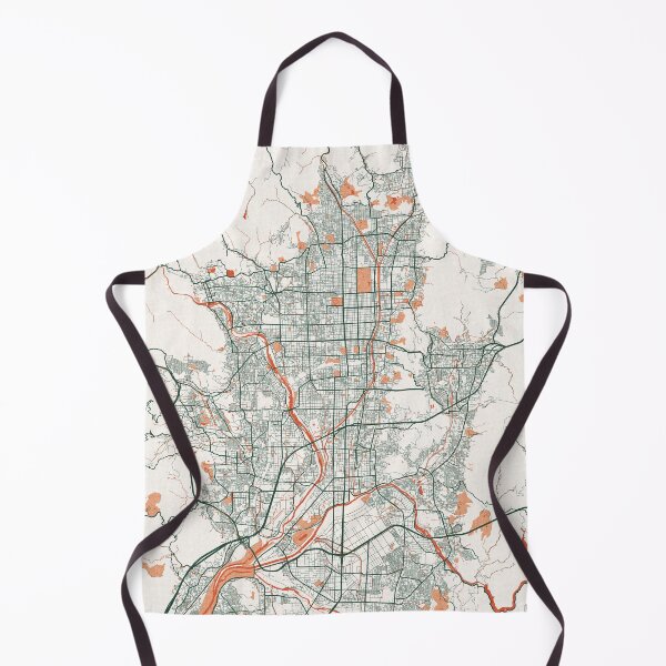 Item preview, Kyoto City Map of Honshu, Japan - Bohemian designed and sold by deMAP.