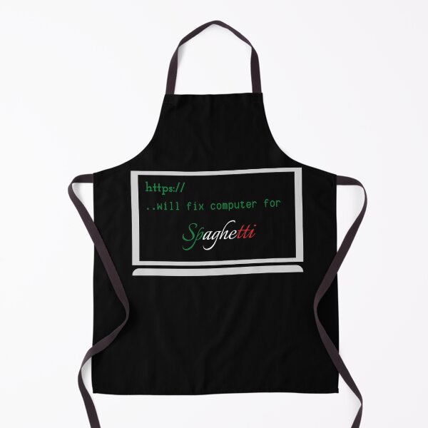 Item preview, WILL FIX COMPUTER FOR SPAGHETTI FUNNY COOL TACOS designed and sold by Petartist.