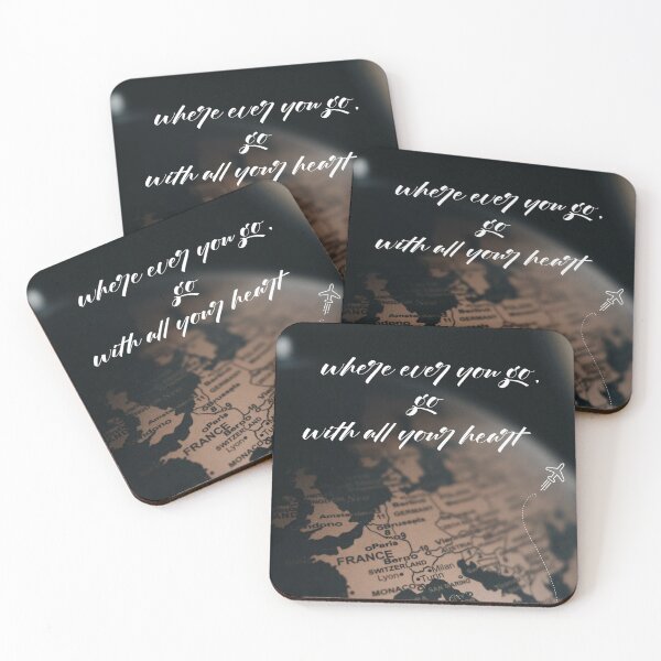 Item preview, where ever you go , go with all your heart  designed and sold by Happy-Stars.