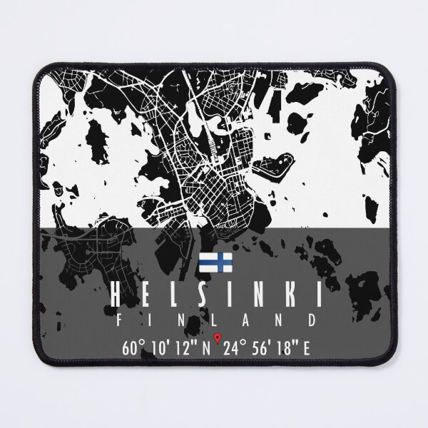 Item preview, HELSINKI MAP FINLAND designed and sold by hatimelhag.