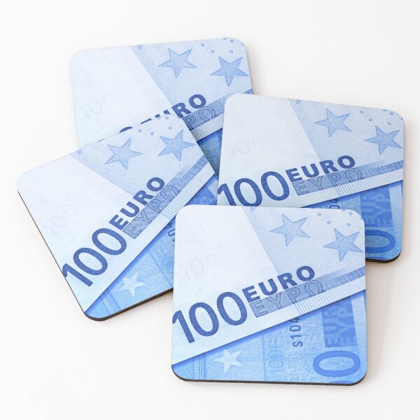 Item preview, Euro money abstract blue background designed and sold by ArtDi101.