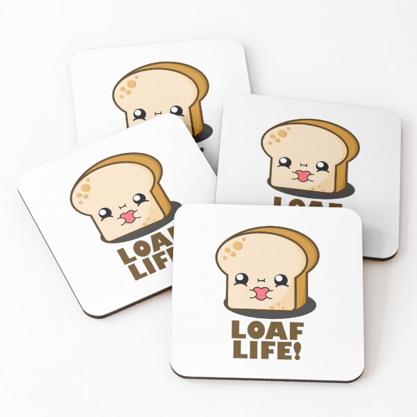 Item preview, Cute Cartoon Bread || Loaf Life || Toast designed and sold by cookingwithten.