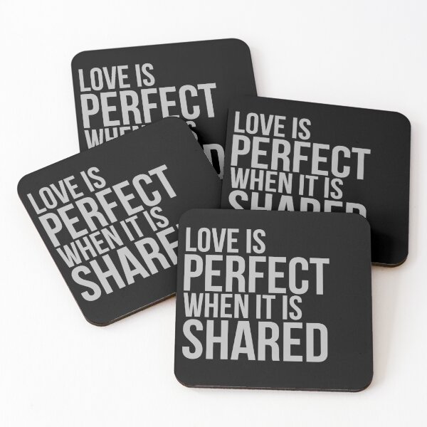 Item preview, Love is Perfect When It Is Shared designed and sold by Digital Lama Creations.