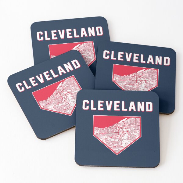 Item preview, Mapa de inicio de la ciudad de béisbol de Cleveland designed and sold by toutwearapparel.