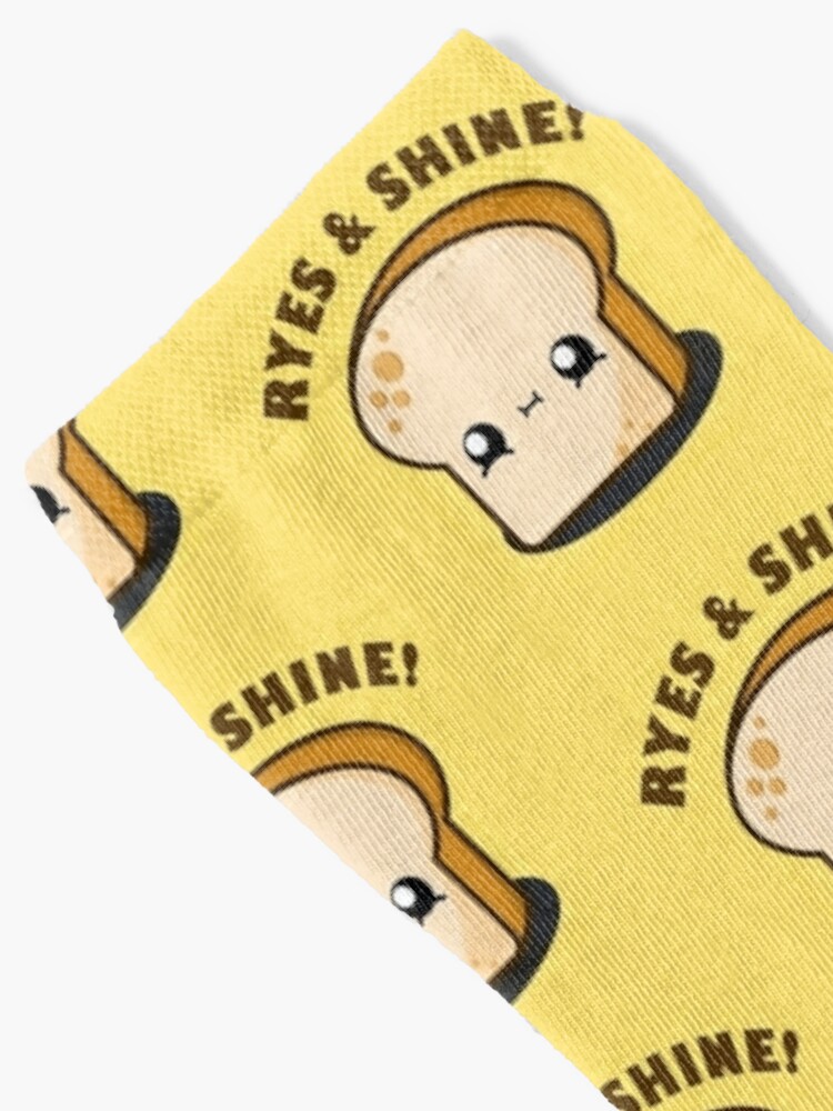 Cute Cartoon Bread || Ryes & Shine || Toast