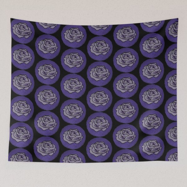 Item preview, Purple watercolor rose designed and sold by LunaLovesTea.