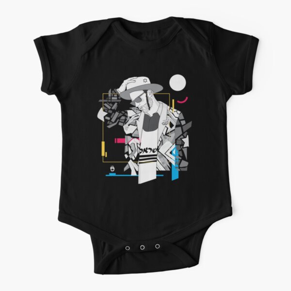 Think - Jewish Pop Art Short Sleeve Baby One-Piece