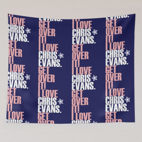 Aperçu de l'œuvre J'adore Chris Evans! rose ver. créée et vendue par morigirl.