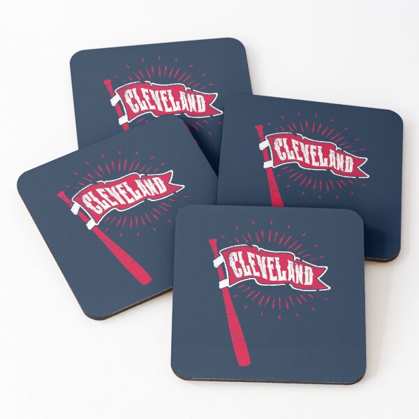Item preview, Vintage Cleveland Baseball Pennant and Bat designed and sold by toutwearapparel.