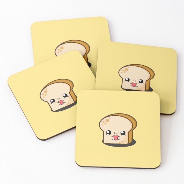 Item preview, Cute Cartoon Bread || Love || Toast designed and sold by cookingwithten.