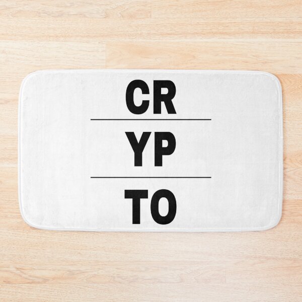 Item preview, Crypto - Modern Crypto designed and sold by JackLamel.