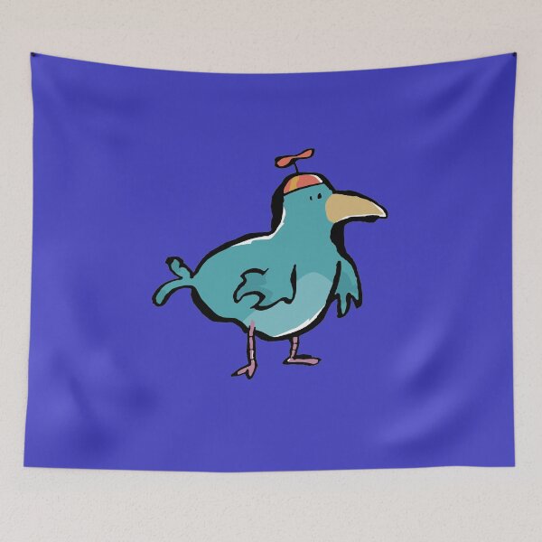 Item preview, propellerhat blue bird designed and sold by greendeer.