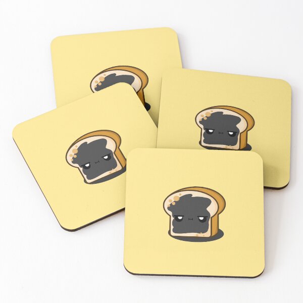 Item preview, Cute Cartoon Bread || Burnt Toast || Toast designed and sold by cookingwithten.