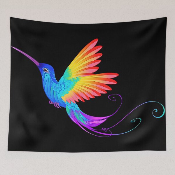 Item preview, Hummingbird Artsy, Hummingbird Retro designed and sold by MamaSweetea.