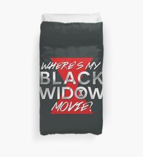 Black Widow Movie Duvet Cover
